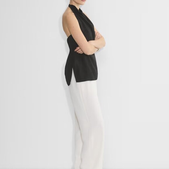 NWT Aritzia WILFRED Thesis Pant Light Birch M - Picture 3 of 9